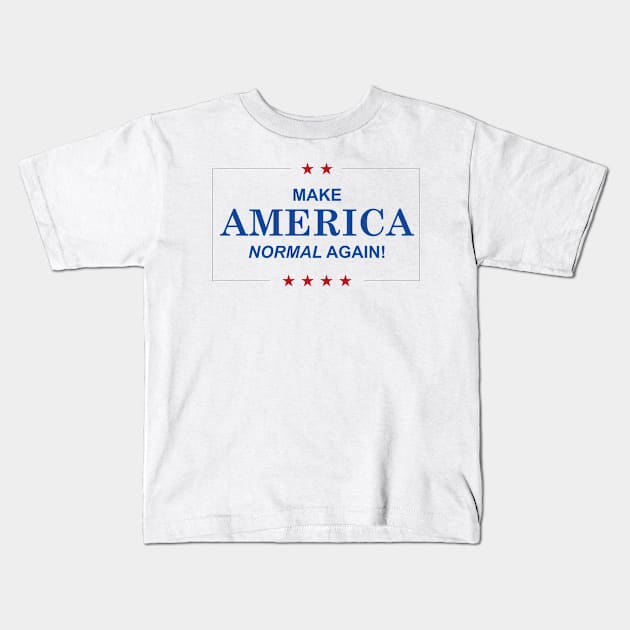 Make America Normal Again Kids T-Shirt by ThreadsMonkey